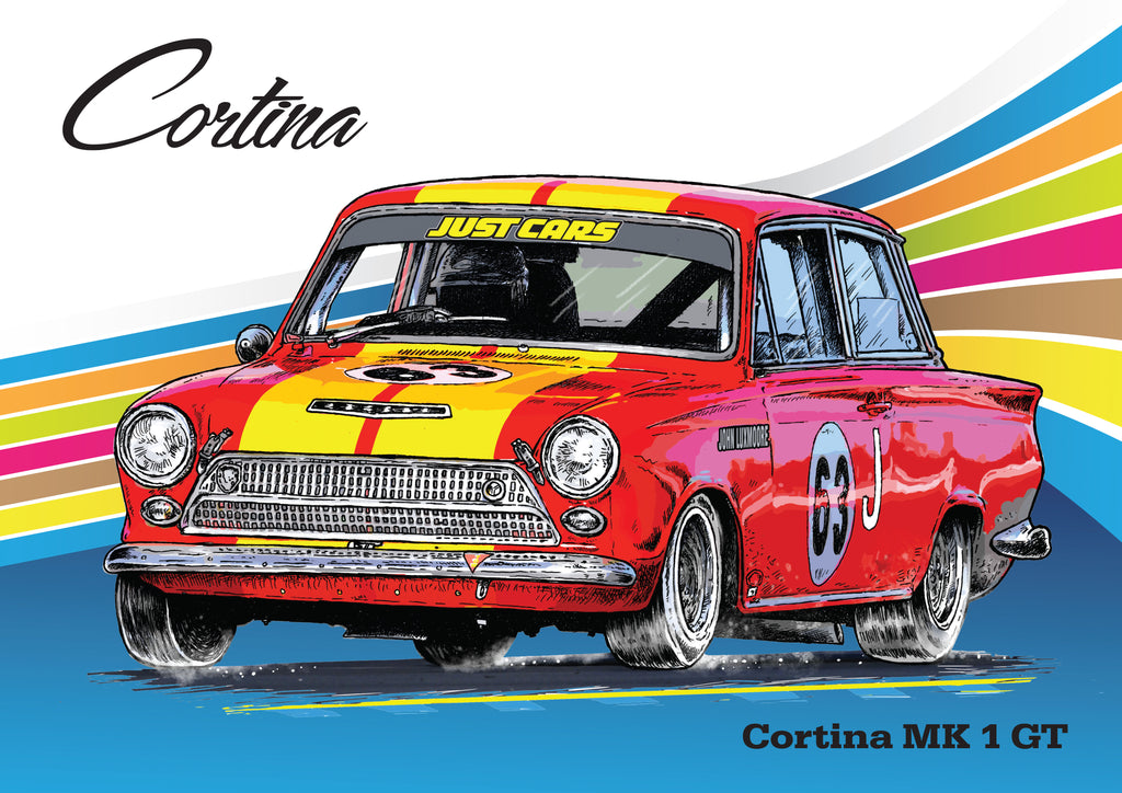 Historic Touring Cortina MK1 GT