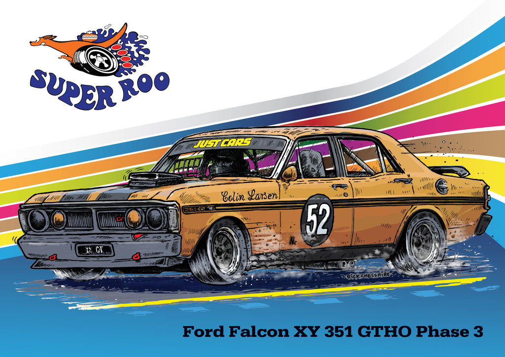Historic Touring Ford Falcon XY 351 GTHO Phase 3