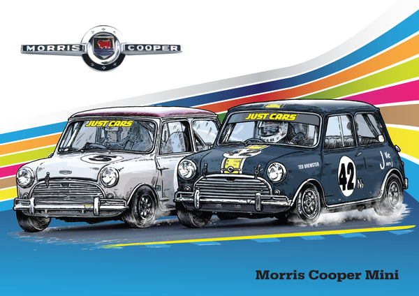 Morris Mini All Racing Varients Historic Touring Morris Cooper Mini – Gear Heads
