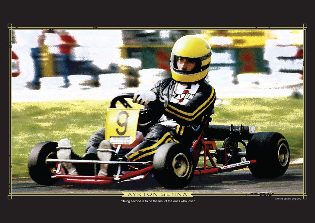Ayrton Senna Go-Kart